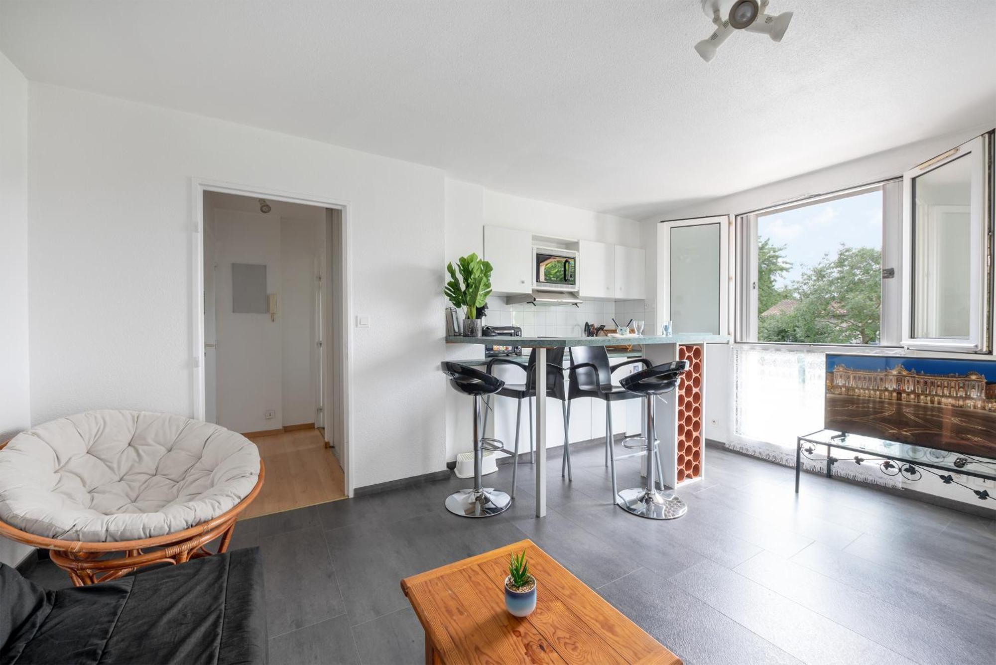T2 Rangueil - Terrasse + 2 Parkings - 4 Personnes Apartment Toulouse Exterior photo